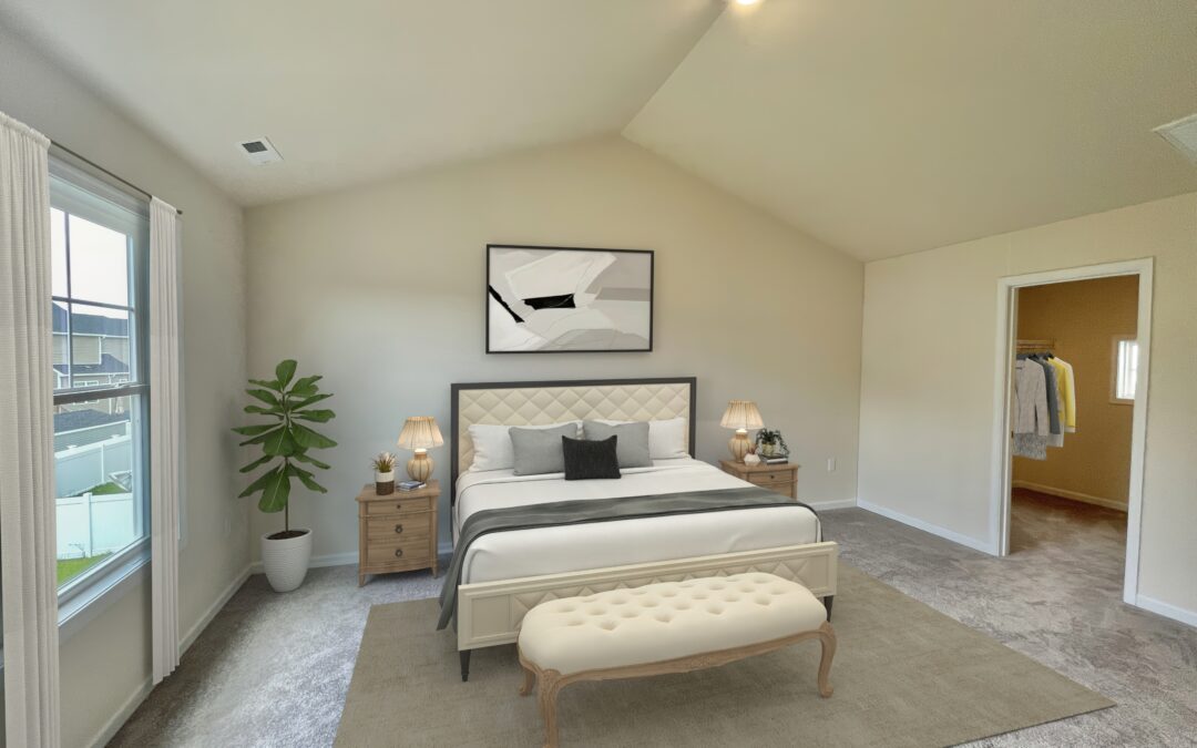 Owner's Suite Furnished in Lot 16 Section 5 Willow Castleton Boyd Homes Henrico Virginia